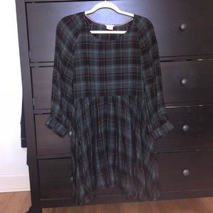 Urban Outfitters plaid dress